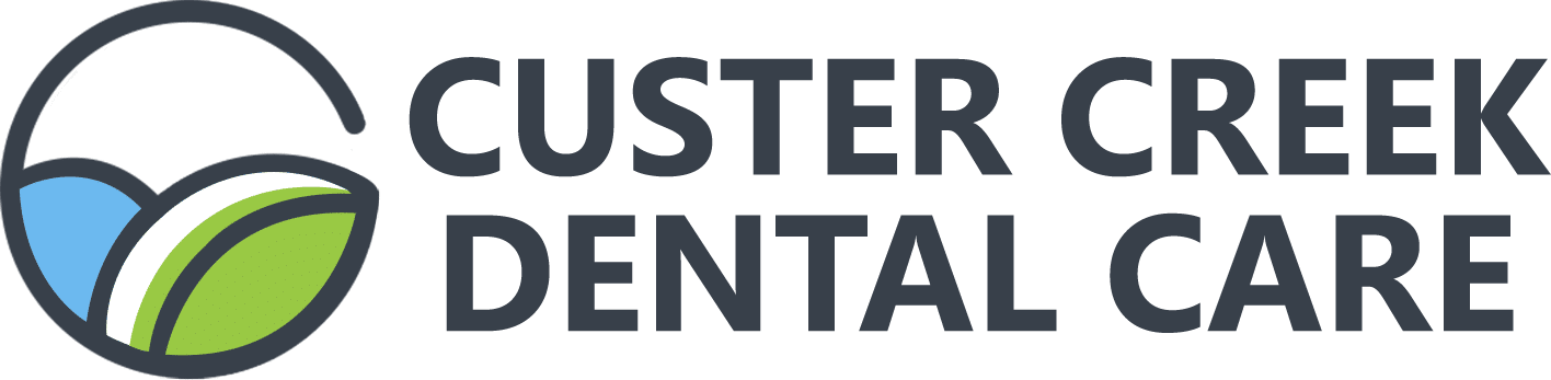 custer creek dental care - dentist mckinney logo
