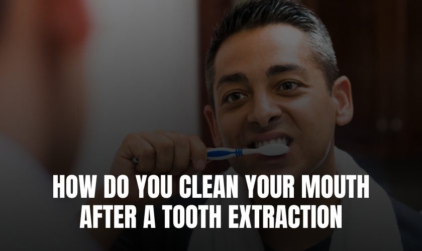 Featured image for “How Do You Clean Your Mouth After A Tooth Extraction”
